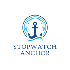 sea anchor stopwatch logo
