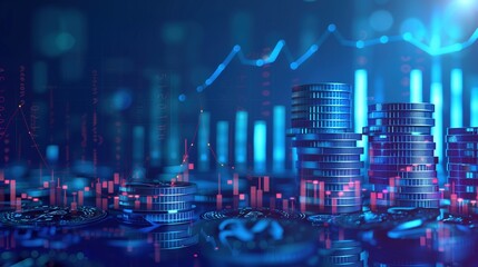 Navigating the Financial Future: Strategic Investment Insights with Digital Currencies, Growth Charts, and Coin Stack Analysis