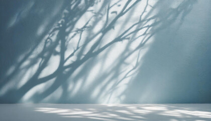 minimalistic abstract background in serene light blue hues for an elegant product