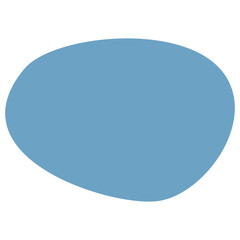 Blue Blob Icon