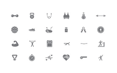 Business seo and promotion line icons collection