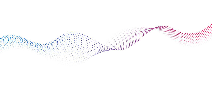 abstract wavy lines background element. Suitable for AI, tech, network, science, digital technology theme