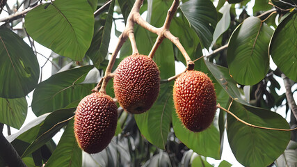 lychee fruit on tree