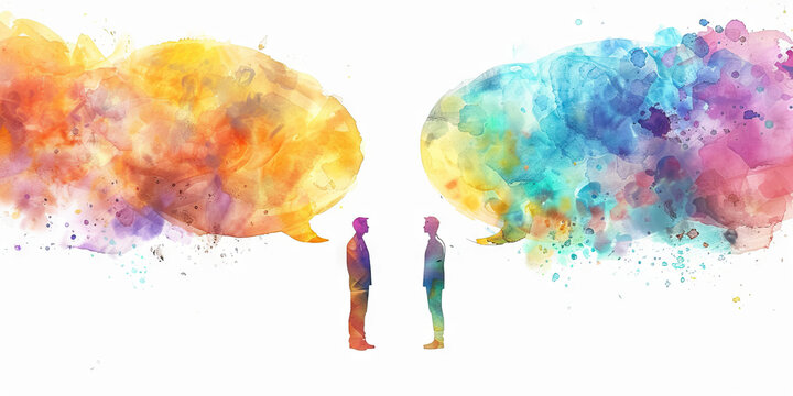 Constructive Dialogue: The Constructed Speech Bubble and Communicative Faith - Imagine a speech bubble being constructed, illustrating the importance of constructive dialogue in religious discourse