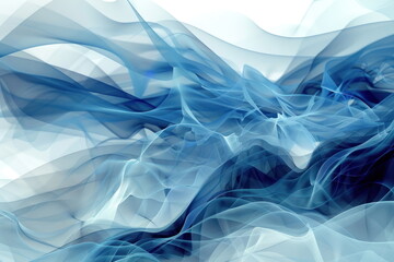 abstract background, blues and grays color, wave wallpaper, patterns lines and swirling shape - 793516496