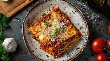 Old-Fashioned Beef Bolognese Lasagna: Comfort on a Plate