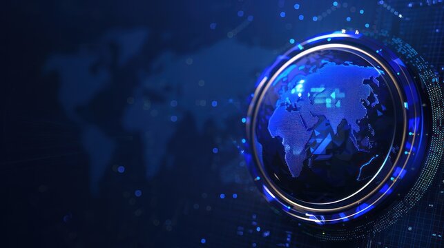 blue badge, Breaking news,Background for live television broadcasts - Powered by Adobe