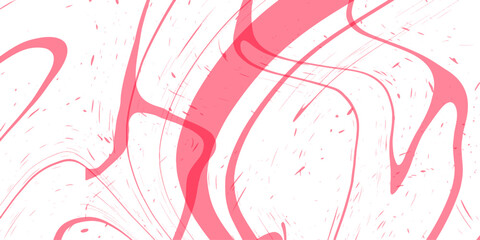 Curve line abstract liquid painting marbel tiles design background.