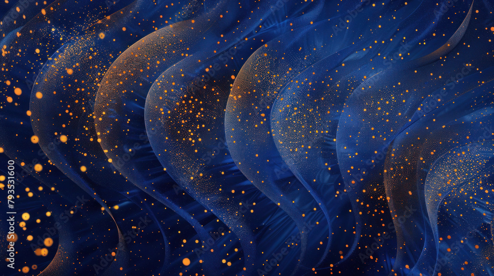 Wall mural abstract background with stars
