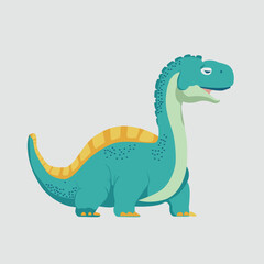 Cute Dinosaurs Brontosa