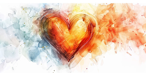 Legacy of Love: The Heart and Radiating Light - Imagine a heart radiating light, symbolizing the love and compassion that continues to inspire others through a deceased leader's legacy