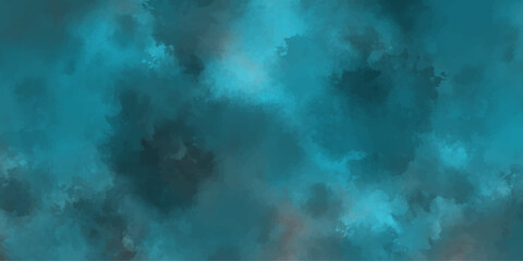 Abstract cloud and smoke sky watercolor panted vintage background 