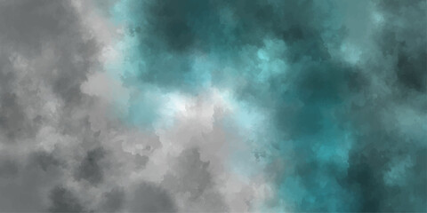 Abstract cloud and smoke sky watercolor panted vintage background 