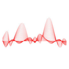 Red Amplitude Wave