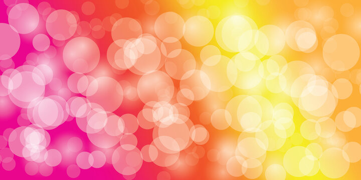 hot colorful bokeh background. Abstract lights blur bokeh background PNG