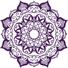 Beautiful mandala art, vector mandala design