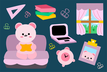 bear work from home.eps