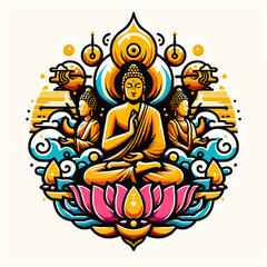 abstract painting karma vector 