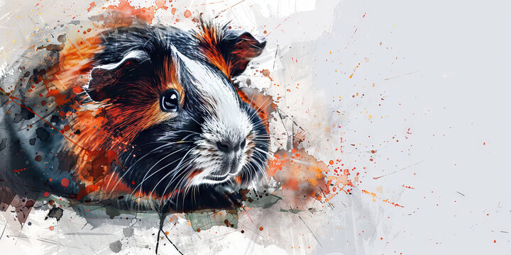 Guinea Pig: The Guinea Pig and Experimental Subject - Picture a guinea pig being used as an experimental subject, symbolizing the use of animals as test subjects in labs