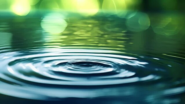 Hazy Currents of Ingenuity A mesmerizing view of defocused ripples in water mirroring the fluid and everchanging nature of innovative thoughts and their impact on the world. .