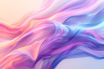 Abstract Colorful Wave Background