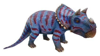 Pentaceratops (Five horned face) is a genus of herbivorous ceratopsid dinosaur from the late Cretaceous Period North America