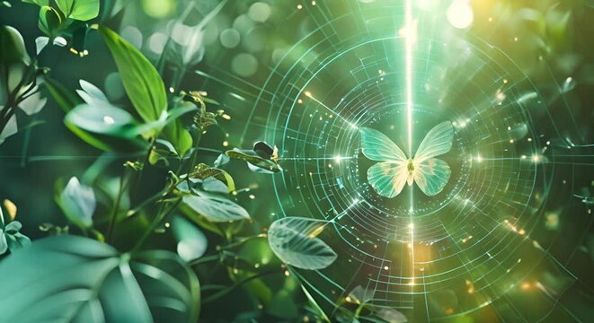 a digital countdown to zero biodiversity, with each tick marking the loss of another species,
