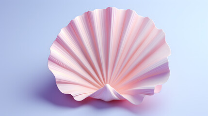 Fototapeta premium Seashell Summer Icon 3d