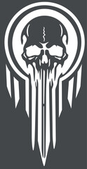 Logo Grim Reaper with Decoration - 793561075