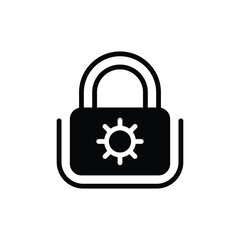 padlock logo icon