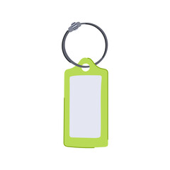 label luggage tag cartoon. baggage identification, accessory decoration, personalization suitcase label luggage tag sign. isolated symbol vector illustration