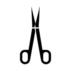 "Medical Scissor Icon: This Icon Illustrates The Vector Design Of Scissors, A Fundamental Tool In Medical Practice For Hospital Doctors."
