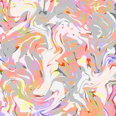 Abstract multicolor layered marbled background Swirling pattern Light soft pastel natural tones
