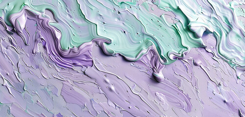 Lavender and mint green abstract, detailed and tranquil for serene designs.