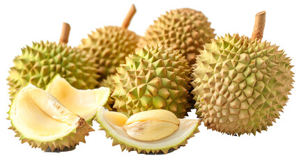 fresh durians transparent image png