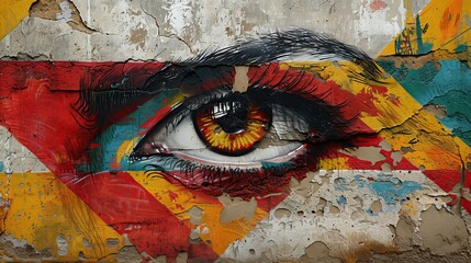 Urban street graffiti, graffiti, creative art
