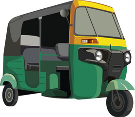 tuk tuk vector template design , White background