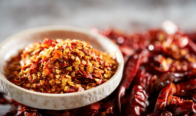 hot chili peppers,Chopped Spicy Dried Chili