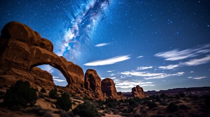 A captivating view of celestial wonders