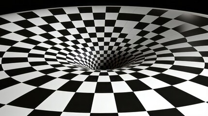 A checkerboard illusion that confounds the senses