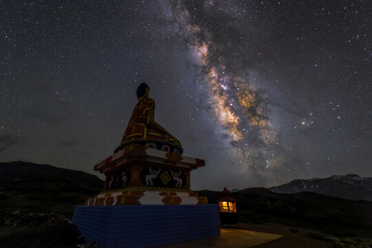 Budha at langza, Spiti valley