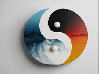 Yin and Yang. Light and darkness. Harmony is around us.