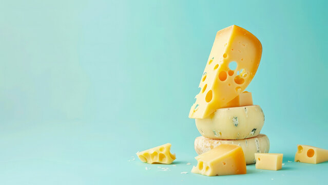 Cheese Background Michelin Stars Style Wallpaper Template Brie Camembert Ricotta Gouda Cheddar Parmesan Gorgonzola Mozzarella Blue Raclette Neufchatel Roquefort Appenzeller Stilton 16:9