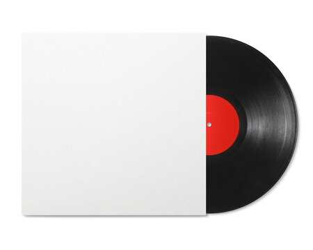 白い紙ジャケットに入ったレコード盤