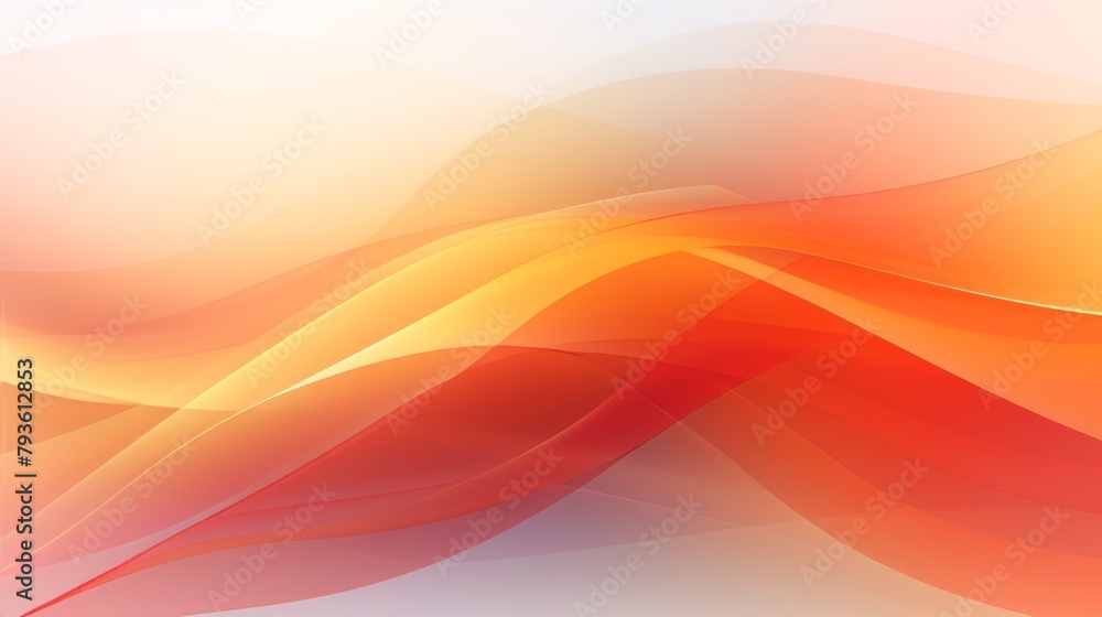 Poster abstract radiant flow flow of radiance in an abstract gradient