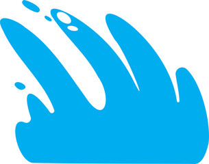 Obraz premium The water splash for decor concept