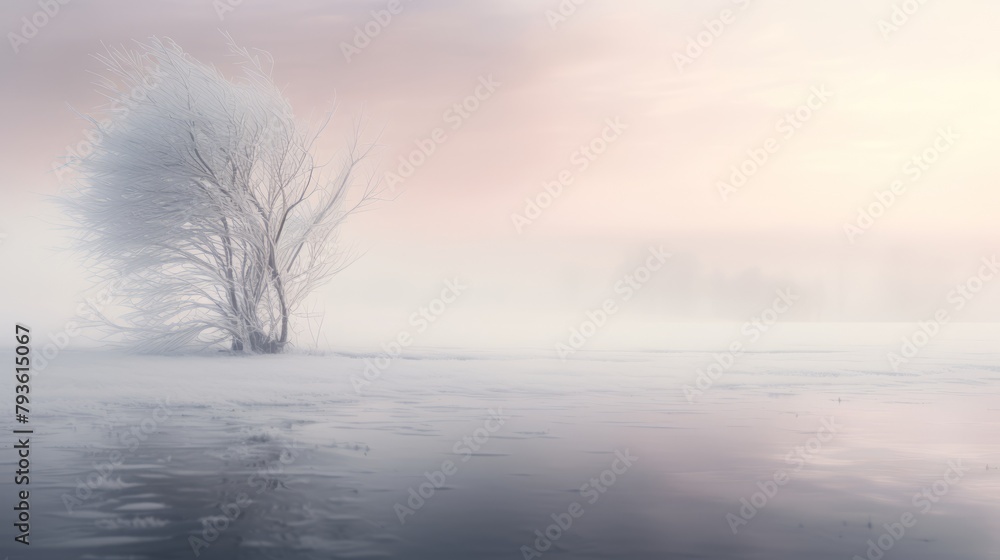 Poster an undefined, ethereal scene with subtle textures