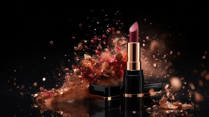 Glamorous beauty design perfect for high end beauty projects