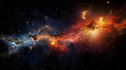 Fototapeta premium Star formation, the birth of new celestial bodies