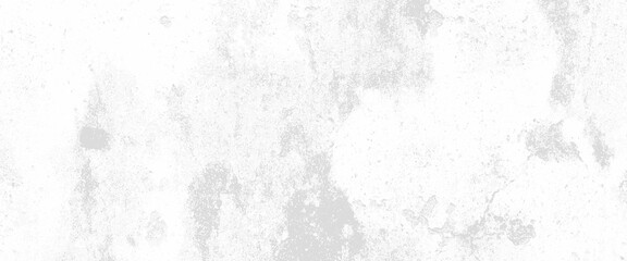 Vector white light polished empty wall, cement floor background, old vintage grunge texture design.	